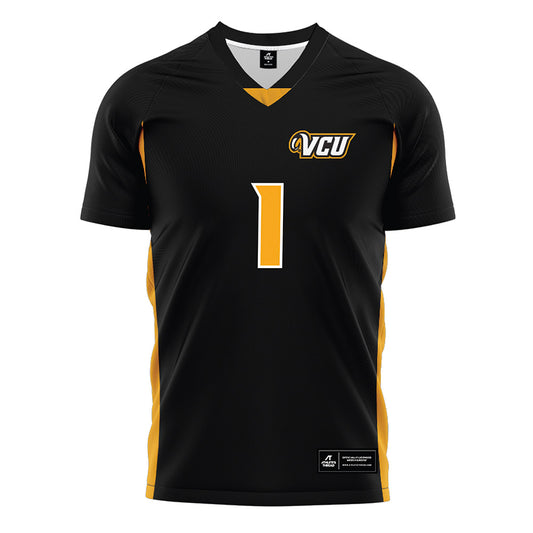 VCU - NCAA Women's Soccer : Ameerah Maamry - Black Soccer Jersey-0