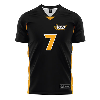 VCU - NCAA Women's Soccer : Jensyn Lins Jensyn Lins - Black Soccer Jersey-0