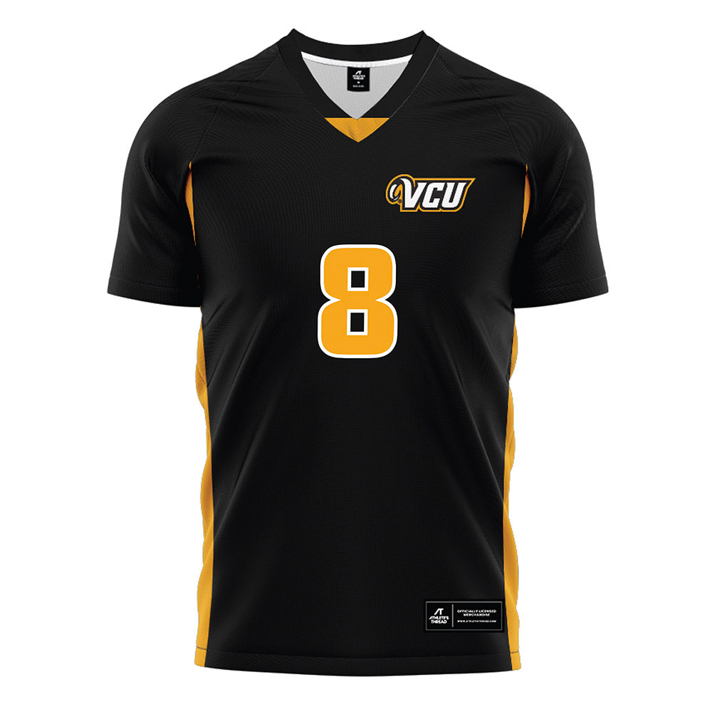 VCU - NCAA Women's Soccer : Ava Pustover - Black Soccer Jersey