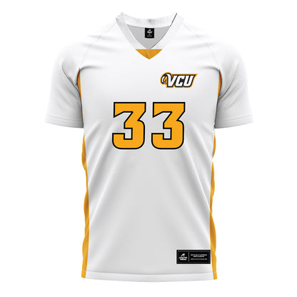 VCU - NCAA Women's Soccer : Stella Castro - White Soccer Jersey