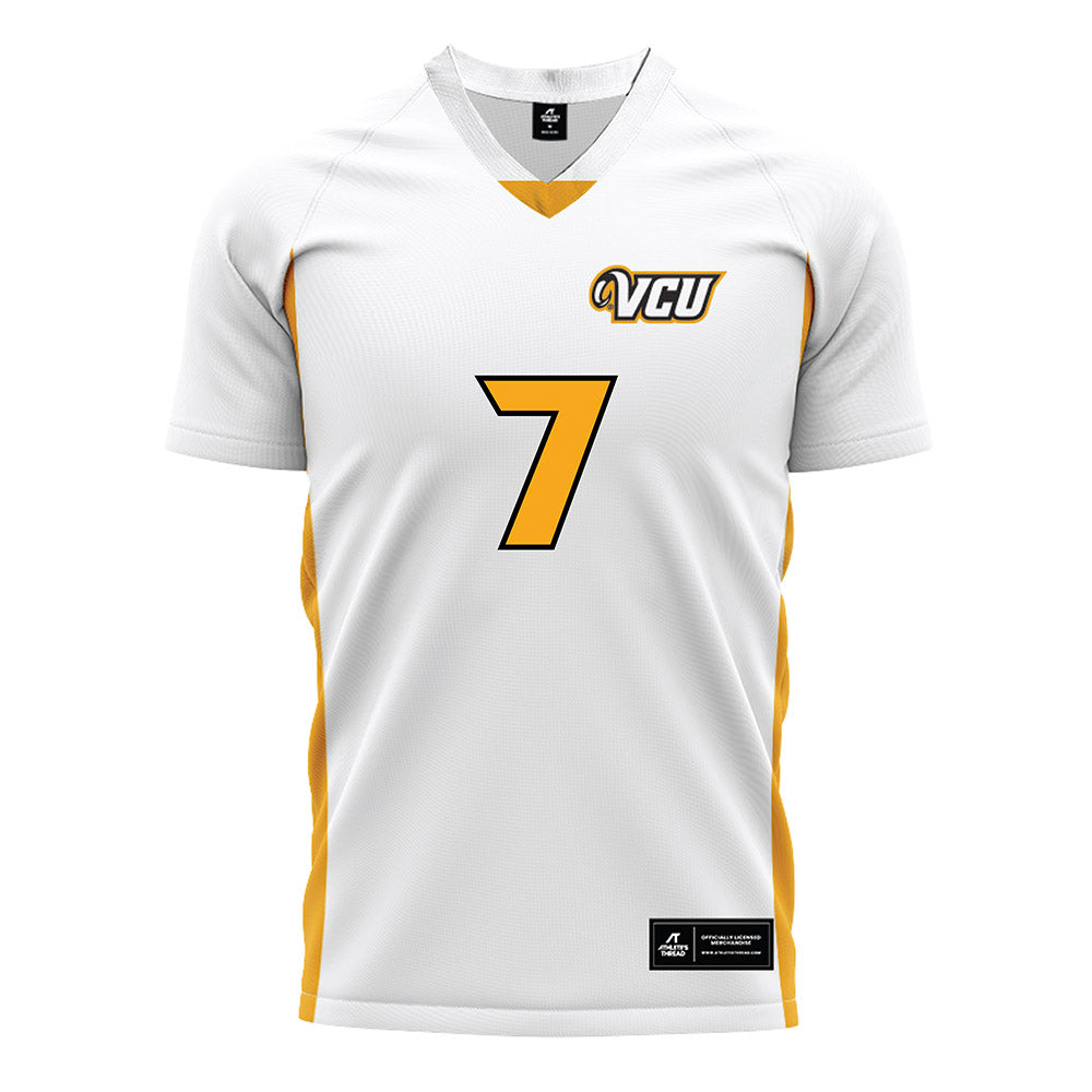 VCU - NCAA Women's Soccer : Jensyn Lins Jensyn Lins - White Soccer Jersey-0