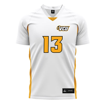 VCU - NCAA Women's Soccer : Isabelle Franklin - White Soccer Jersey-0