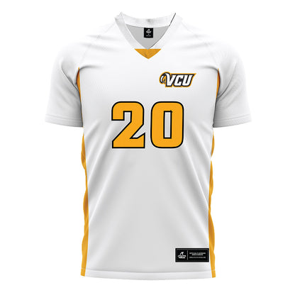 VCU - NCAA Women's Soccer : Jordyn Hall - White Soccer Jersey-0