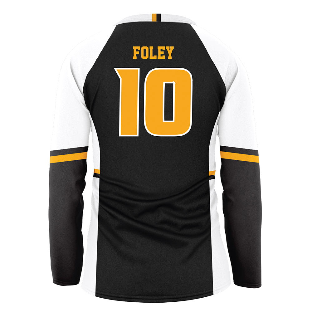 VCU - NCAA Women's Volleyball : Kayla Foley - Black Volleyball Jersey-1