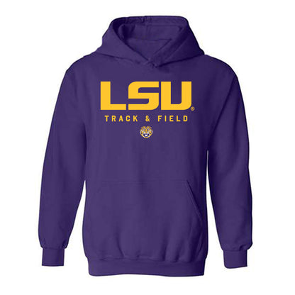 LSU - NCAA Women's Track & Field : Kase Torchia - Classic Shersey Hooded Sweatshirt