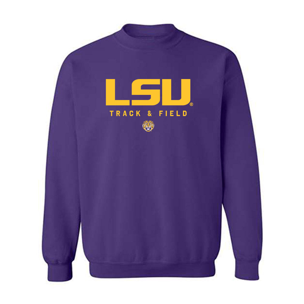 LSU - NCAA Women's Track & Field : Ella Onojuvwevwo - Classic Shersey Crewneck Sweatshirt-0