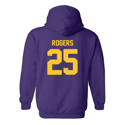 LSU - NCAA Women's Soccer : Senai Rogers - Classic Shersey Hooded Sweatshirt-1