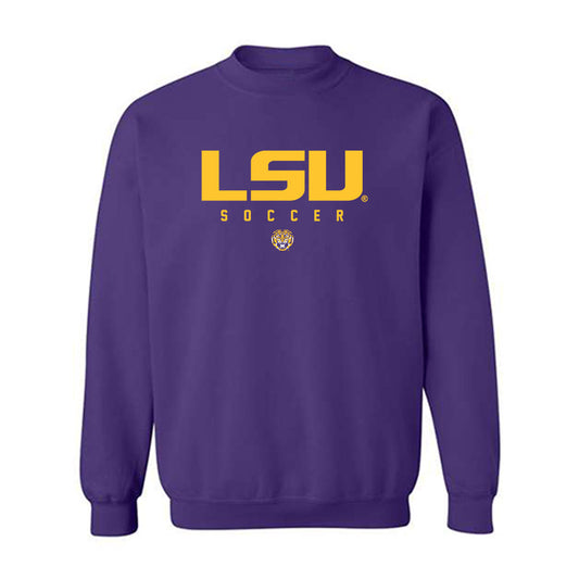 LSU - NCAA Women's Soccer : Kelsey Major - Classic Shersey Crewneck Sweatshirt-0