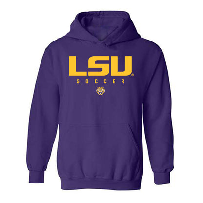 LSU - NCAA Women's Soccer : Senai Rogers - Classic Shersey Hooded Sweatshirt-0