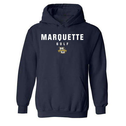 Marquette - NCAA Men's Golf : Max Lyons - Classic Shersey Hooded Sweatshirt