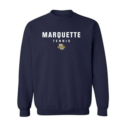 Marquette - NCAA Women's Tennis : Elena Duva - Classic Shersey Crewneck Sweatshirt-0