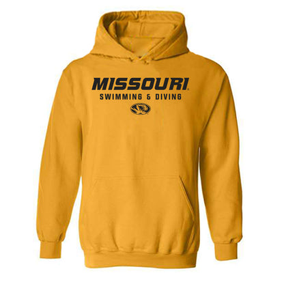 Missouri - NCAA Men's Swimming & Diving : Tommaso Zannella - Classic Shersey Hooded Sweatshirt-0