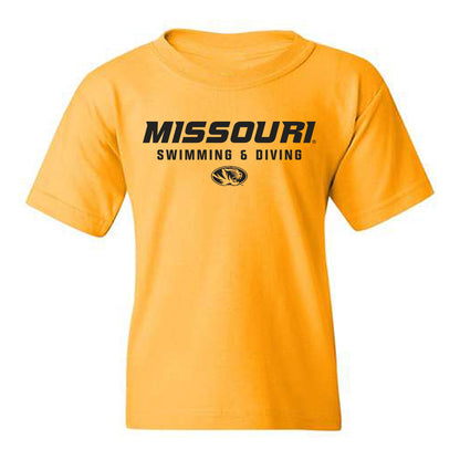 Missouri - NCAA Men's Swimming & Diving : Tommaso Zannella - Classic Shersey Youth T-Shirt-0