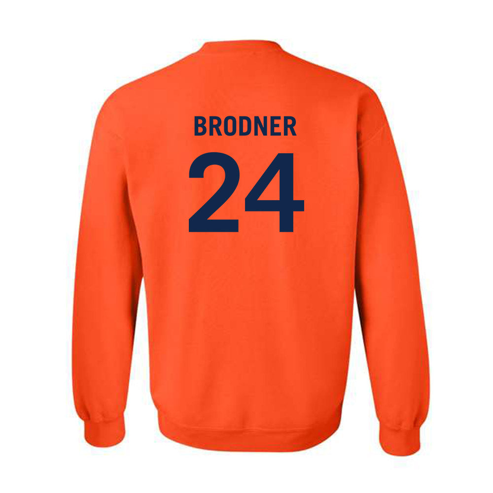 Virginia - NCAA Women's Volleyball : Sarah Brodner - Classic Shersey Crewneck Sweatshirt-1