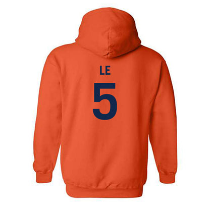 Virginia - NCAA Women's Volleyball : Ashley Le - Hooded Sweatshirt