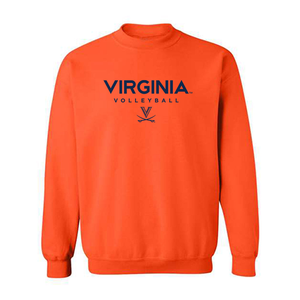 Virginia - NCAA Women's Volleyball : Sarah Brodner - Classic Shersey Crewneck Sweatshirt-0