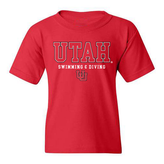 Utah - NCAA Women's Swimming & Diving : Anya Clark - Classic Shersey Youth T-Shirt