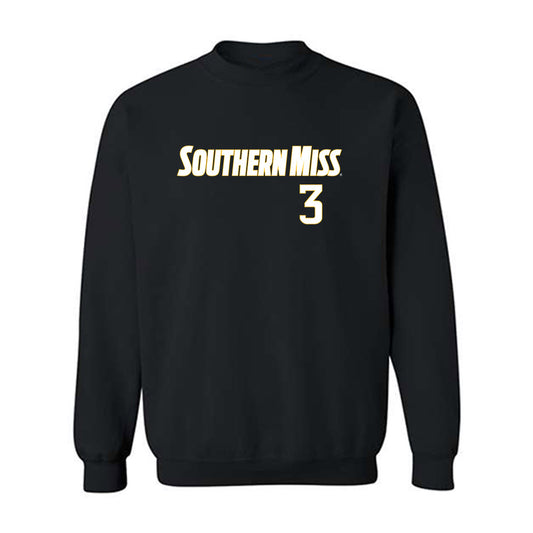 Southern Miss - NCAA Softball : Chloe Miller - Replica Shersey Crewneck Sweatshirt-0