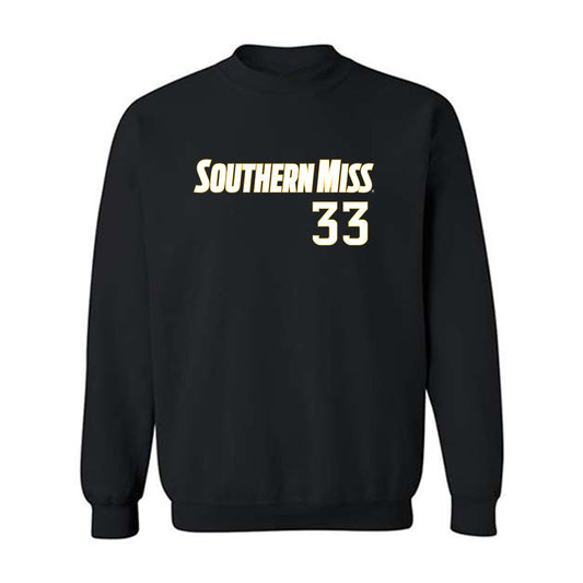 Southern Miss - NCAA Softball : Kayla Giardina - Replica Shersey Crewneck Sweatshirt-0
