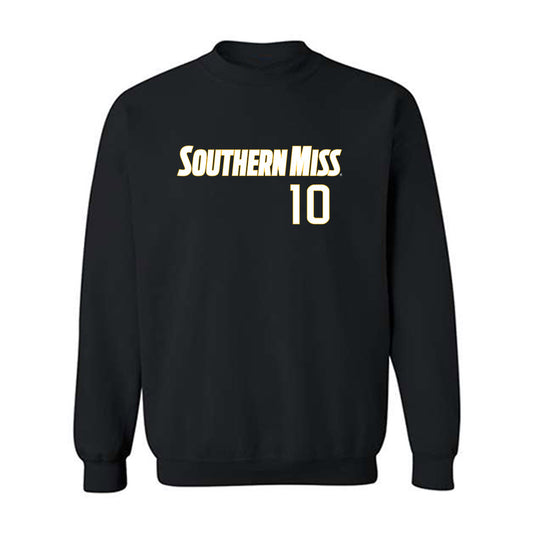 Southern Miss - NCAA Softball : Natalie Herrington - Replica Shersey Crewneck Sweatshirt