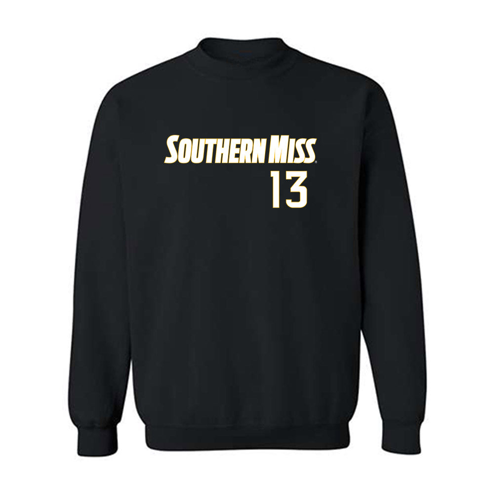 Southern Miss - NCAA Softball : Jana Lee - Replica Shersey Crewneck Sweatshirt-0