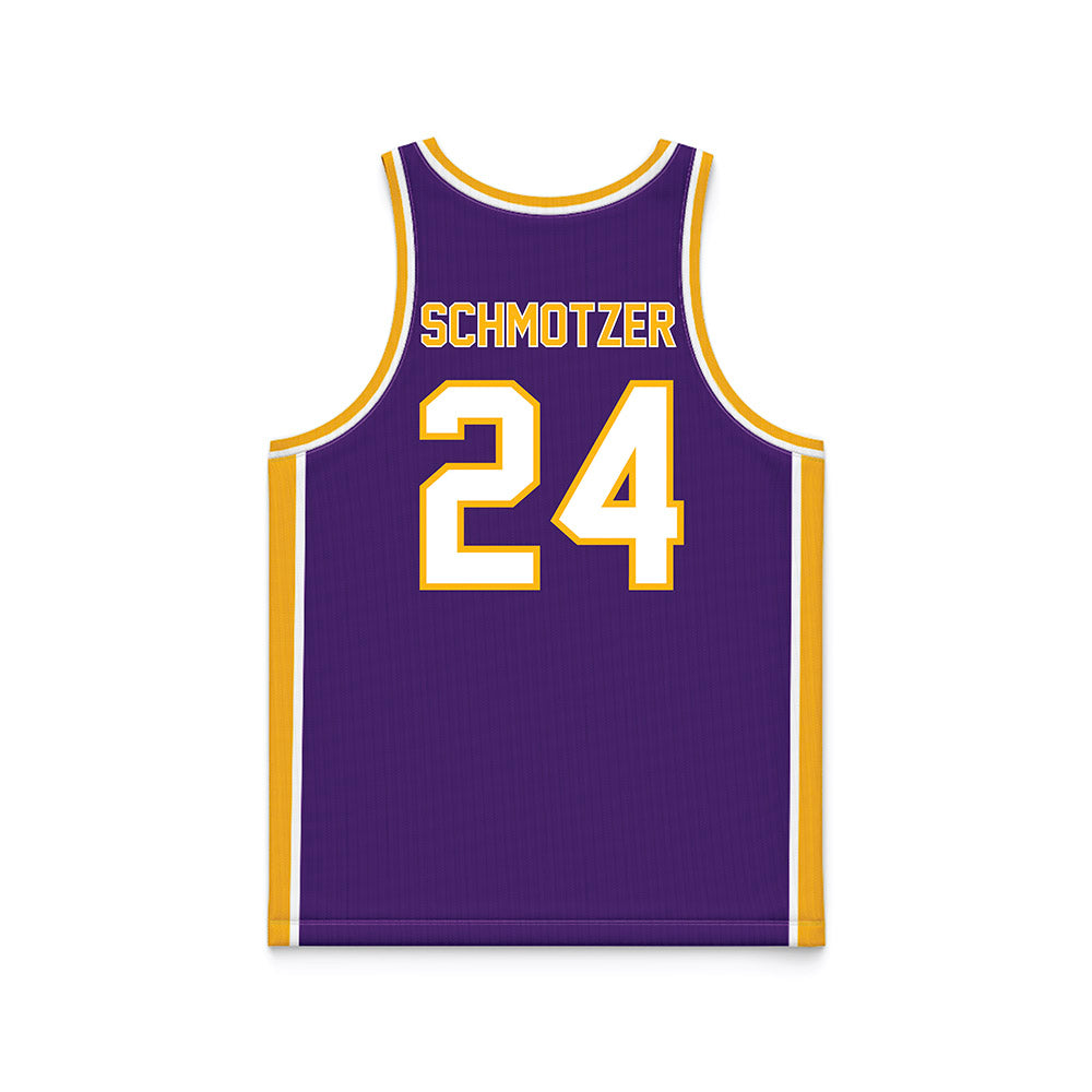 Northern Iowa - NCAA Women's Basketball : Maren Schmotzer - Purple Basketball Jersey-1
