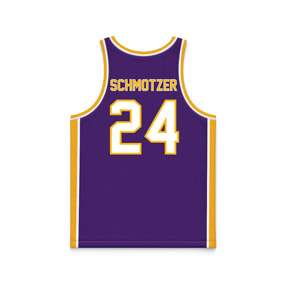 Northern Iowa - NCAA Women's Basketball : Maren Schmotzer - Purple Basketball Jersey-1