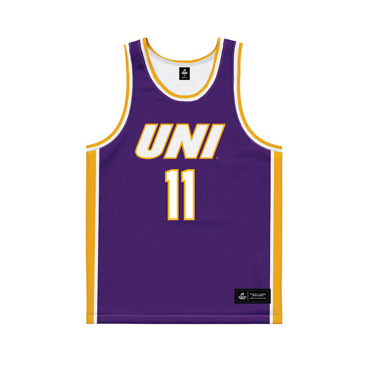 Northern Iowa - NCAA Women's Basketball : Mya Nicholson - Basketball Jersey