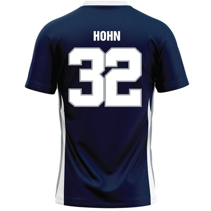 Monmouth - NCAA Men's Lacrosse : William Hohn - Blue Lacrosse Jersey