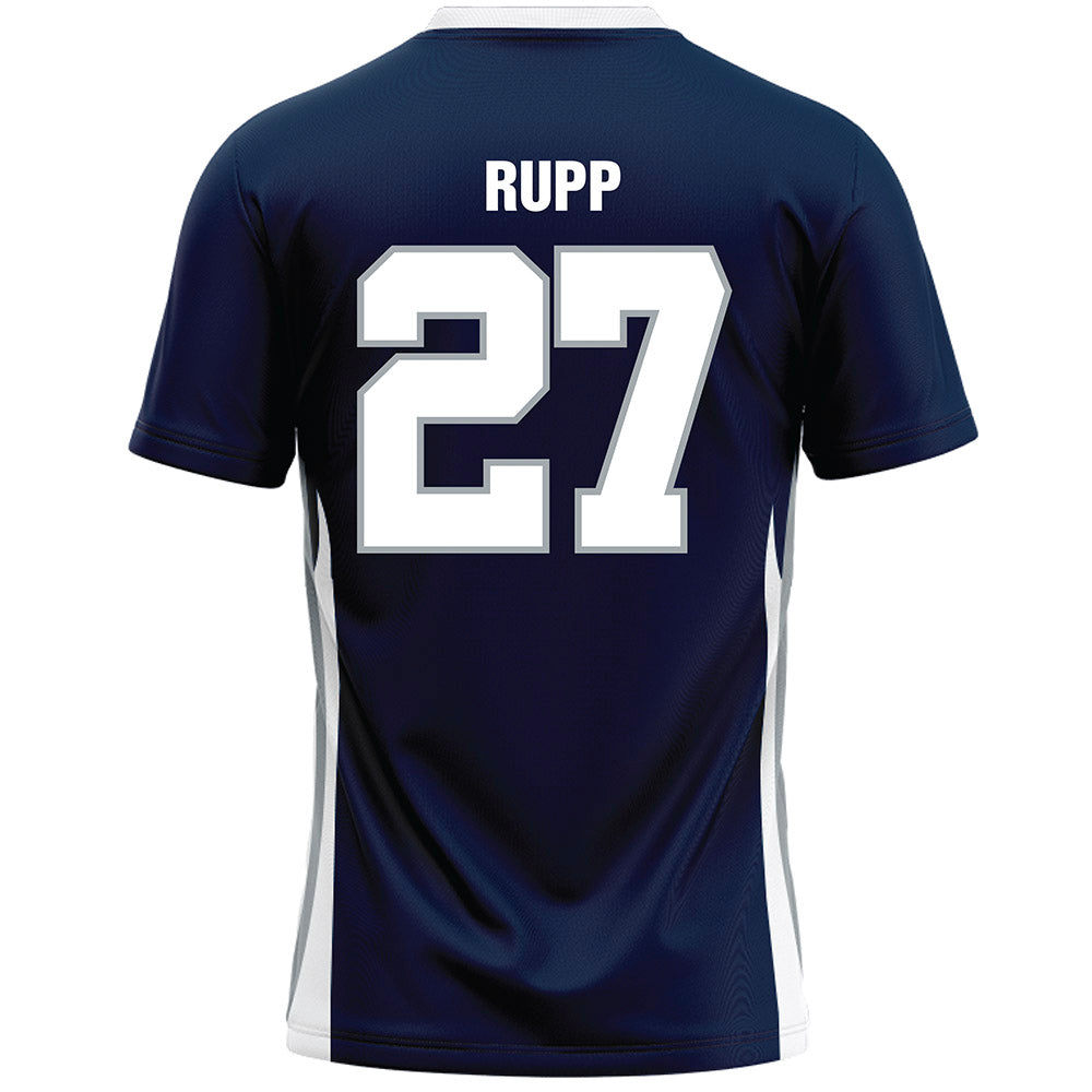 Monmouth - NCAA Men's Lacrosse : Aidan Rupp - Blue Lacrosse Jersey-1