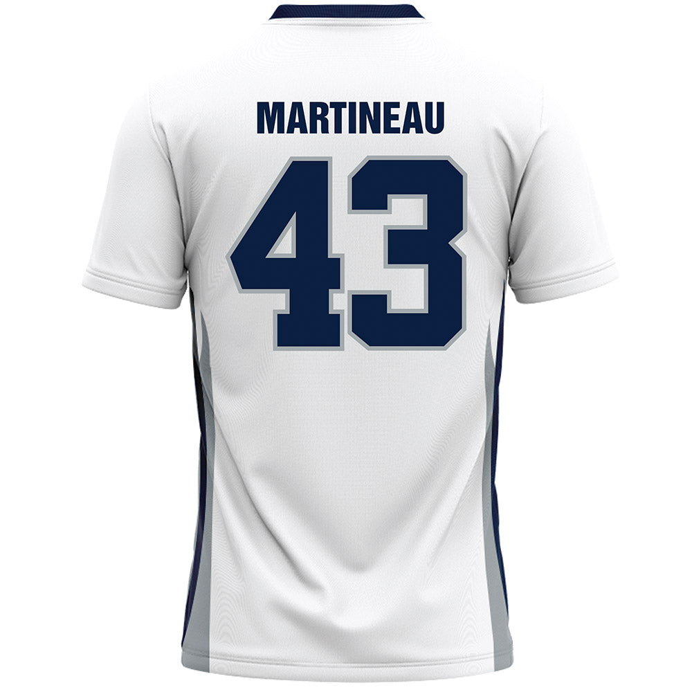 Monmouth - NCAA Men's Lacrosse : Lance Martineau - White Lacrosse Jersey-1