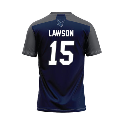 Monmouth - NCAA Softball : Bri Lawson - Blue Jersey-1