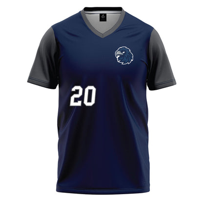 Monmouth - NCAA Softball : Alexis Castaneda - Blue Baseball Jersey