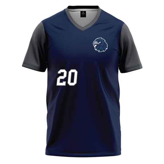 Monmouth - NCAA Softball : Alexis Castaneda - Blue Baseball Jersey