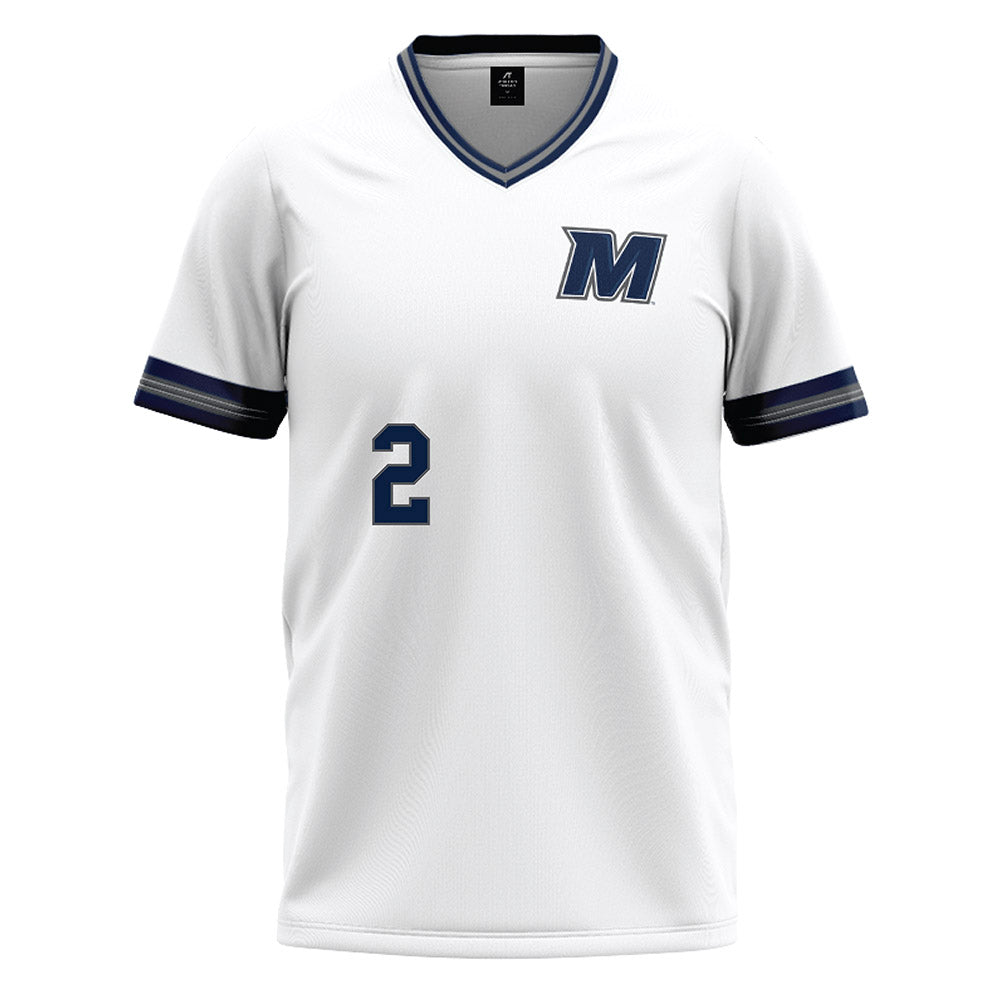 Monmouth - NCAA Softball : Gianna Stern - White Baseball Jersey