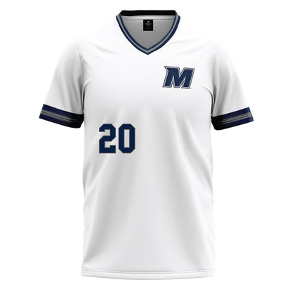 Monmouth - NCAA Softball : Alexis Castaneda - White Baseball Jersey