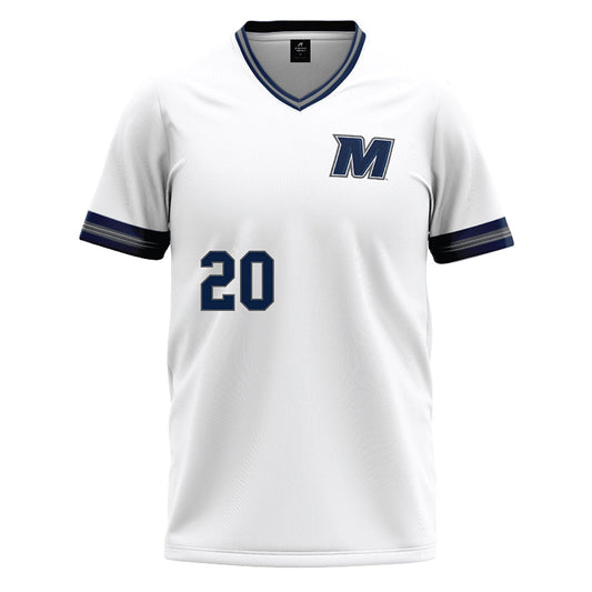 Monmouth - NCAA Softball : Alexis Castaneda - White Baseball Jersey