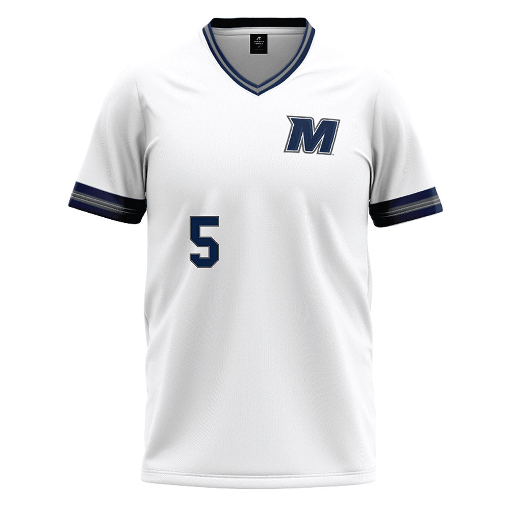 Monmouth - NCAA Softball : Gabriella Gesualdo - White Baseball Jersey