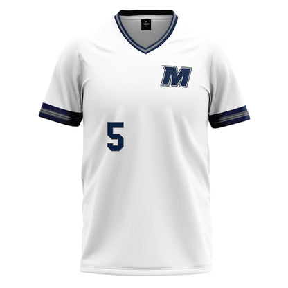 Monmouth - NCAA Softball : Gabriella Gesualdo - White Baseball Jersey