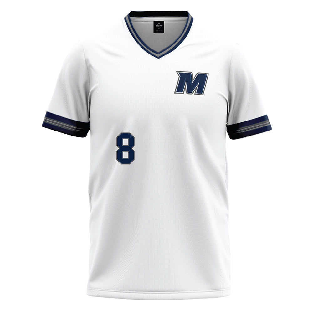 Monmouth - NCAA Softball : Giana Scotti - White Baseball Jersey