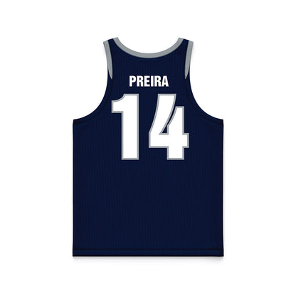 Monmouth - NCAA Women's Basketball : Kellyn Preira - Blue Basketball Jersey-1