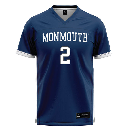 Monmouth - NCAA Women's Lacrosse : Allyson Ryan - Blue Lacrosse Jersey