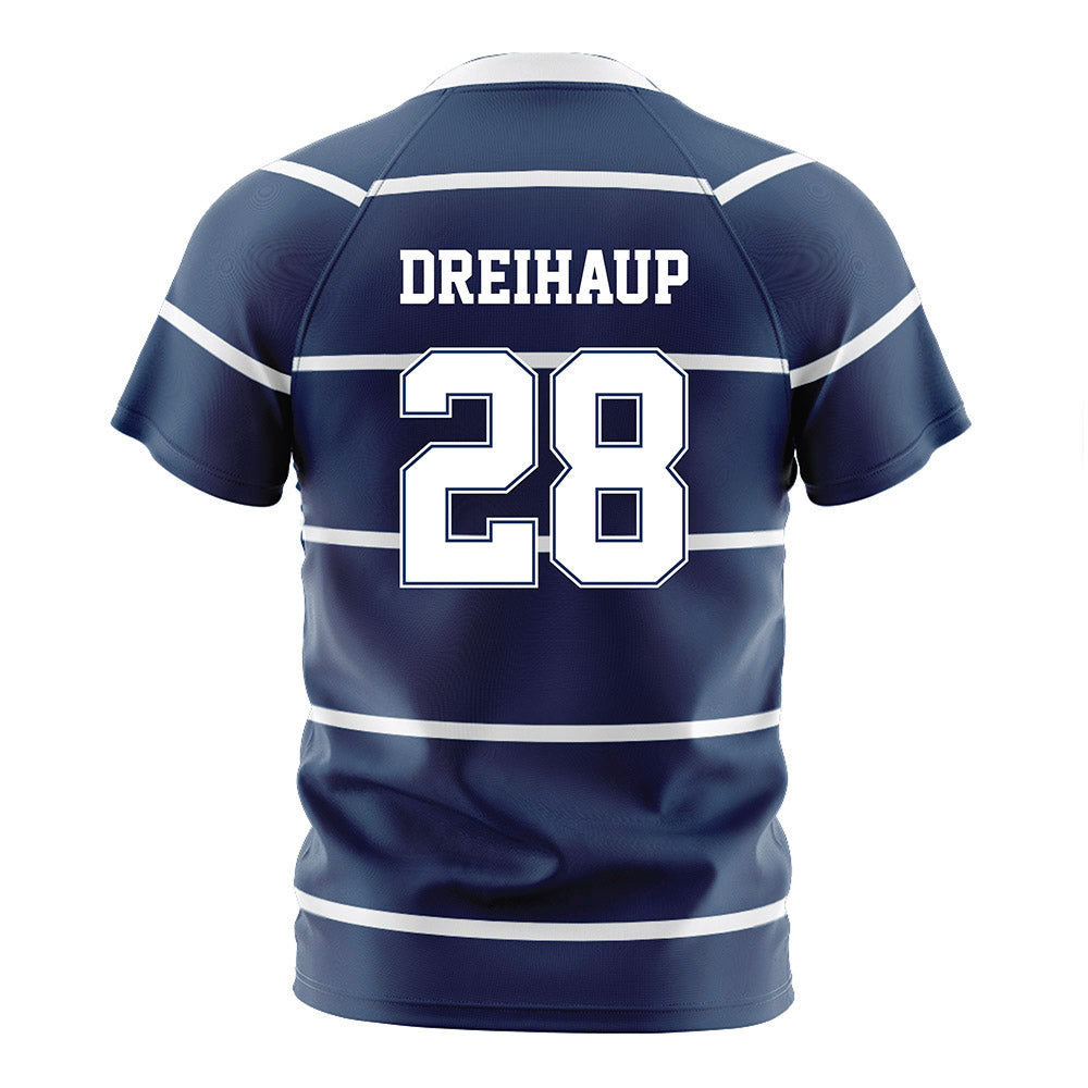 Monmouth - NCAA Women's Soccer : Alex Dreihaup - Blue Soccer Jersey-1