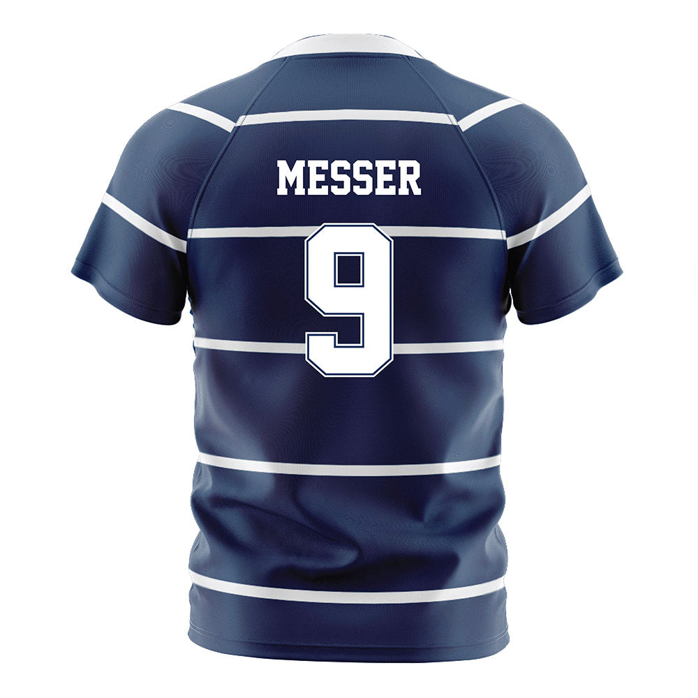 Monmouth - NCAA Women's Soccer : Chloe Messer - Blue Soccer Jersey-1