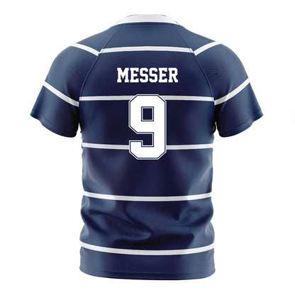 Monmouth - NCAA Women's Soccer : Chloe Messer - Blue Soccer Jersey-1