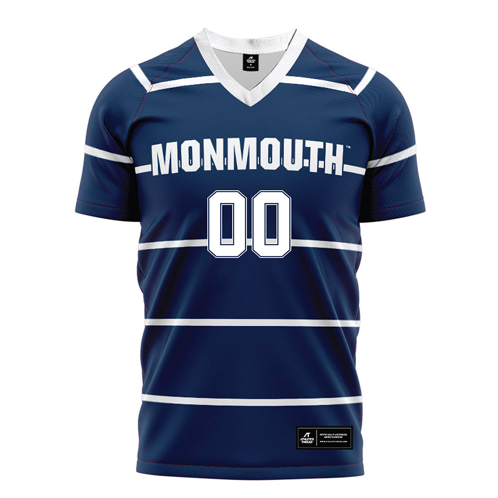 Monmouth - NCAA Women's Soccer : Ava Bjorndahl - Blue Soccer Jersey-0