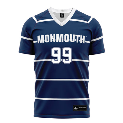 Monmouth - NCAA Women's Soccer : Grace Notarfrancesco - Blue Soccer Jersey
