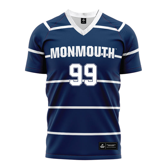 Monmouth - NCAA Women's Soccer : Grace Notarfrancesco - Blue Soccer Jersey