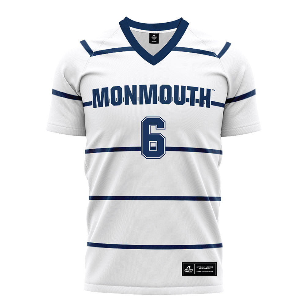 Monmouth - NCAA Women's Soccer : Katie DeGaetano - White Soccer Jersey