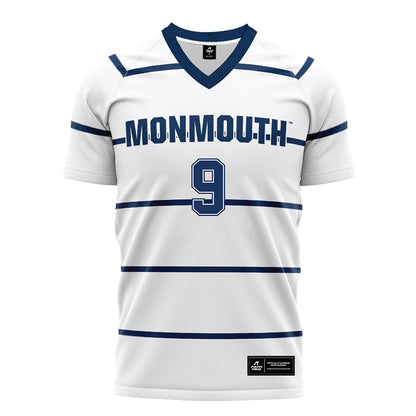 Monmouth - NCAA Women's Soccer : Chloe Messer - White Soccer Jersey-0